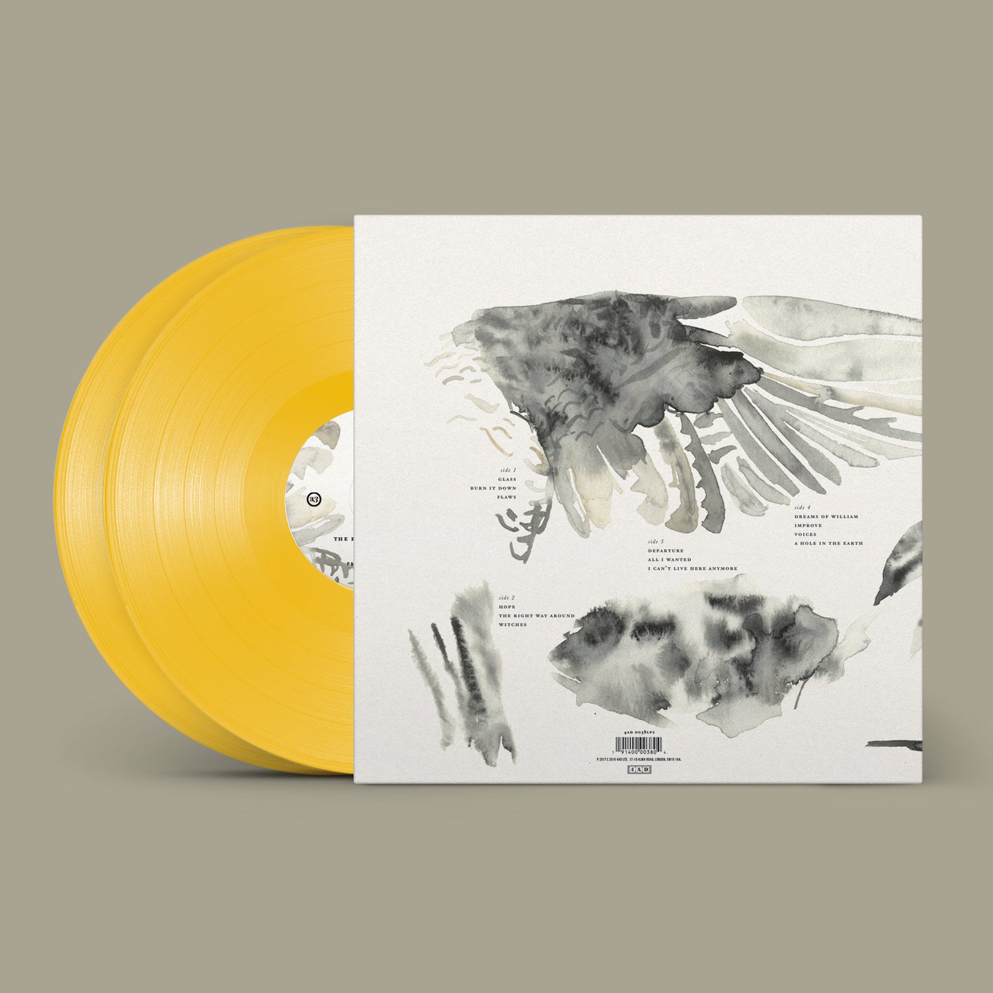 Music From Before The Storm: 12” Eco Yellow Vinyl 2024 Re-issue UK