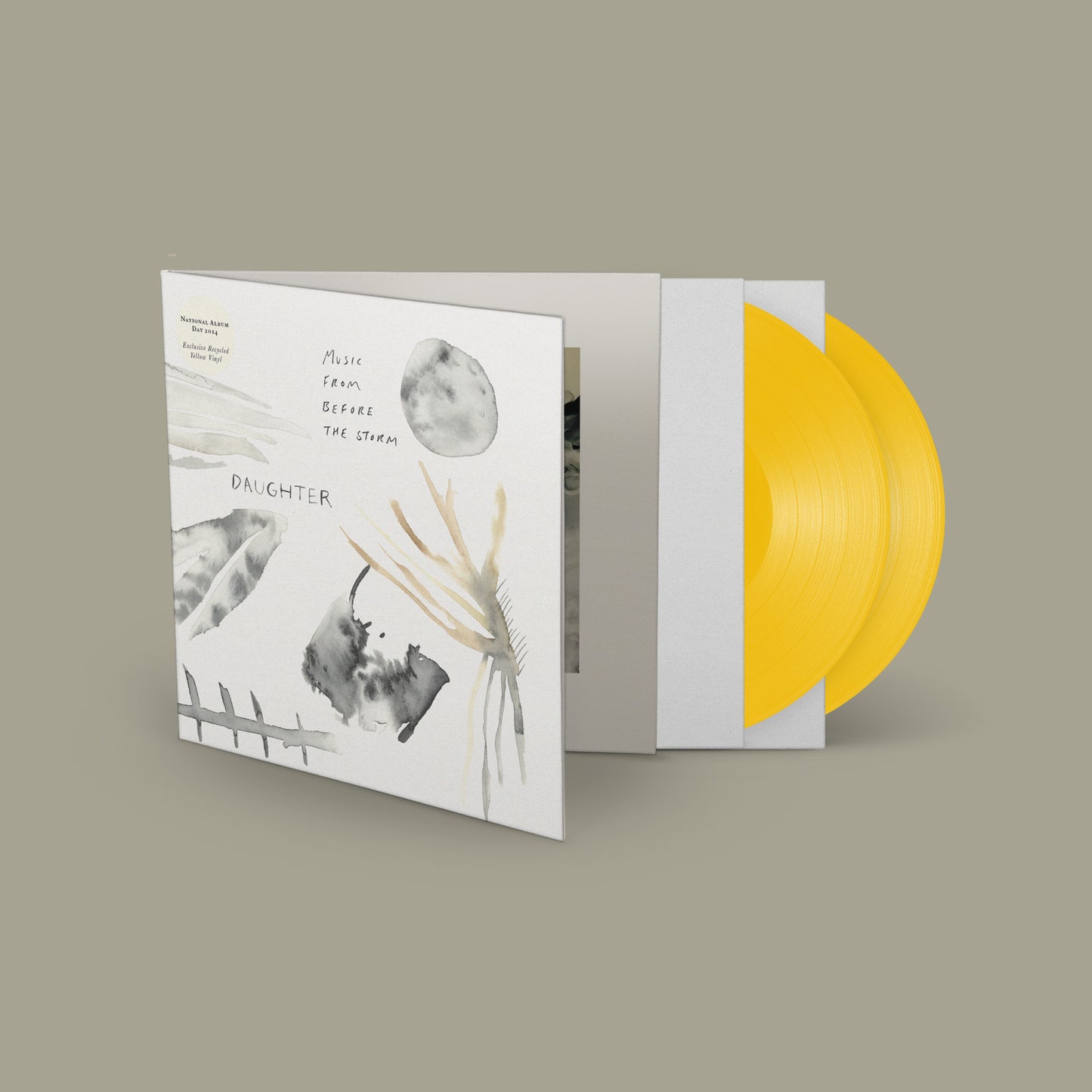 Music From Before The Storm: 12” Eco Yellow Vinyl 2024 Re-issue UK