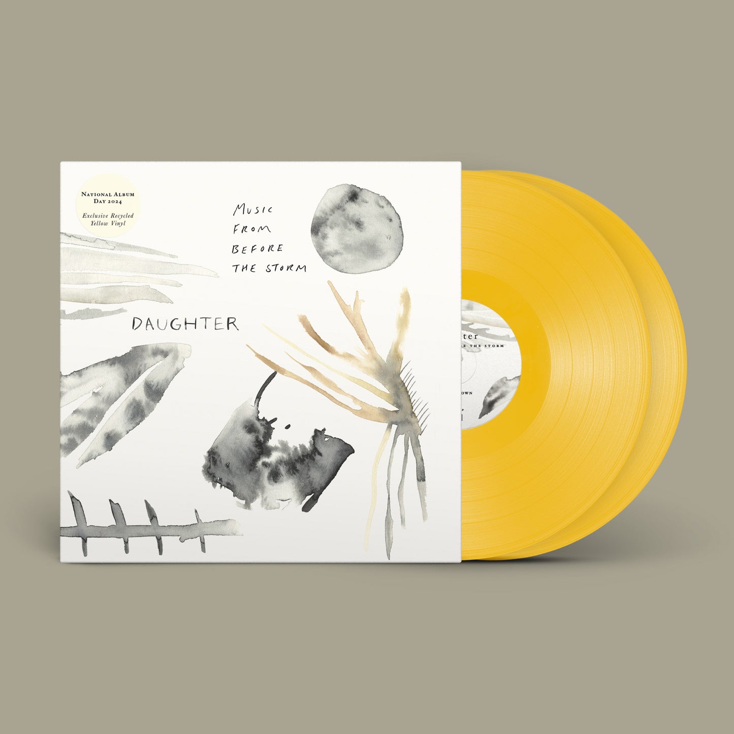 Music From Before The Storm: 12” Eco Yellow Vinyl 2024 Re-issue UK